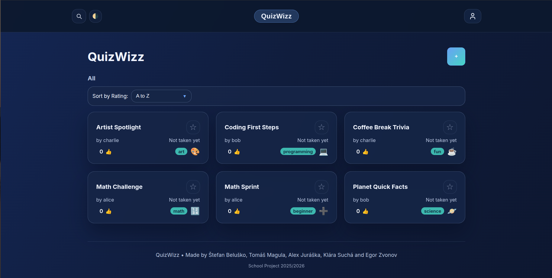 QuizWizz preview